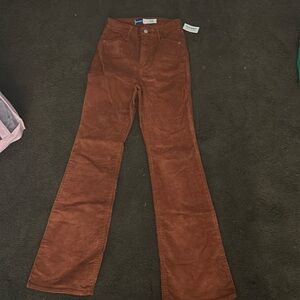 Corduroy old navy flares